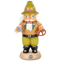Müller Kleinkunst GmbH Seiffen Nussknacker Bayer auf dem Oktoberfest 13 x 23 cm