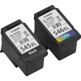 Canon PG-545XL schwarz + CL-546XL CMY