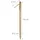 Relaxdays Bodenanker 4er Set Gold