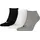 Puma Sneakersocken 3er Pack Schwarz/Grau 47-49