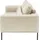 Musterring 3-Sitzer Leder 3 Beige