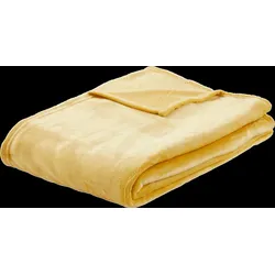 Kuscheldecke Michael XXL in Gelb ca. 220x240cm