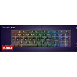 Trust GXT 866 Torix Niederländisches QWERTY-Layout Mechanische Tastatur