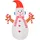 Homcom Aufblasbarer Schneemann Polyestertuch,