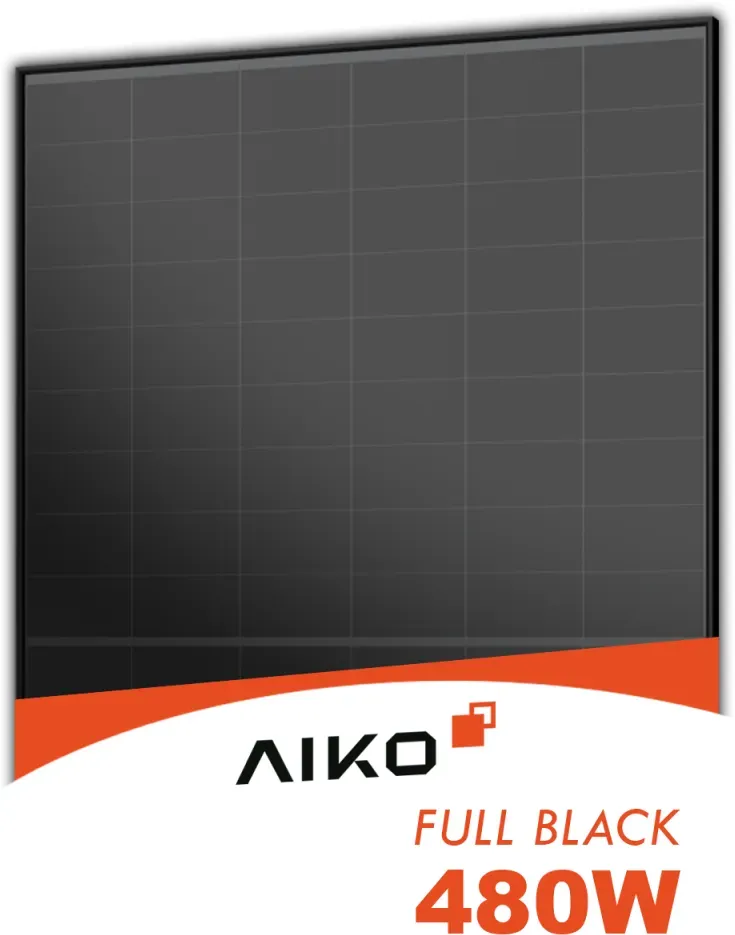 AIKO 480W Solarmodul Full Black Glas Glas MCE54Db Neostar 3S+54