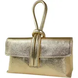 toscanto Umhängetasche Leder Gold