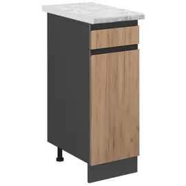 Vicco Schubladenschrank R-Line 30 x 81,6 x 60 cm Goldfarben