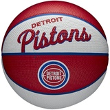 Wilson Mini-Basketball TEAM RETRO, DETROIT PISTONS, Outdoor, Gummi, Größe: MINI