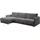 Schöner Wohnen Ecksofa "Garbo, L-Form, Breite 292 cm", grau (schwarz, grau), B:292cm H:85cm T:170cm, 88% Polyester, 12% Polyacryl, SCHÖNER WOHNEN-KOLLEKTION, Sofas, Ecksofa, 5 Jahre Hersteller-Garantie
