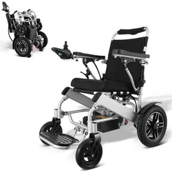 VEVOR Faltbarer Elektrorollstuhl medizinischer Roller 449,58mm Sitzbreite