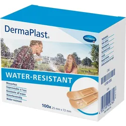Dermaplast Water-Resistant 25x72Mm 100 ST