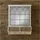 Hti-Living Wandspiegel 1 x 1 cm Braun