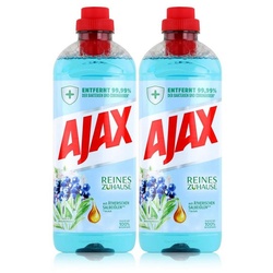 AJAX Ajax Allzweckreiniger Reines Zuhause Salbei & Holunderblüten 1L (2er P Allzweckreiniger