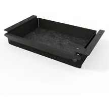 TecLines ausziehbare Unterbau Schublade TUS018  schwarz