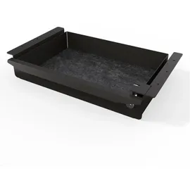 TecLines ausziehbare Unterbau Schublade TUS018  schwarz