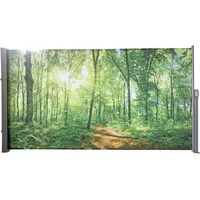 Garden Pleasure Aluminium Seitenmarkise 160 x 300 cm grau