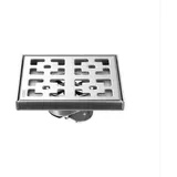 Fliti Einteiliger Gartenbodenablauf Aus Edelstahl 304, Großer Außenbodenablauf Mit Großer Verdrängung, Geeignet Für Durchmesser ≥ 75 Mm (15 X 15 Cm)