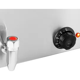 Royal Catering Bain Marie 600 W 6 GN 1/6, Ablasshahn