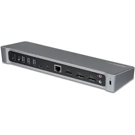 Startech StarTech.com 4K USB-C Dock, Dreifach UHD 4K Monitor Dockingstation, Mac & Windows, HDMI/DisplayPort, 100W Power Delivery