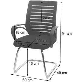 Mendler HWC-K51 Stoff Schwarz
