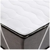 Traumschlaf Basic Matratzenauflage 90 x 200 cm weiß