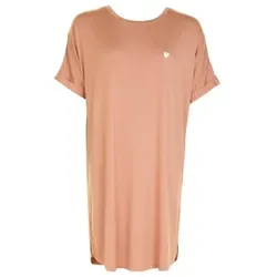Missya Softness Modal Big Shirt Braun Modal Medium Damen