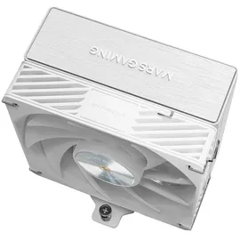 Mars Gaming MCPU-X5, CPU-Kühler 280W TDP, 5x HCT-Heatpipes der Neuen Generation, PWM-Lüfter SI Extreme-Silent 120mm, Hyperbalancierter Kupferkern, Universelle Intel- und AMD-Kompatibilität, Weiß