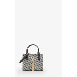 Valentino Divina Summer Henkeltasche Baumwolle/Synthetik Black/White