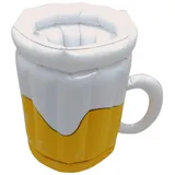 Mad Monkey Aufblasbarer Getränkekühler als Bierkrug - Perfekt für Jede Party - Mad Monkey