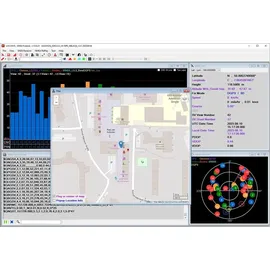 Haicom LOCOSYS Hochleistungs-GNSS-Empfänger, GPS/GLONASS/Galileo/BeiDou/QZSS Unterstützung, 1-10Hz