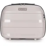Stratic Straw + Beauty Case Beige