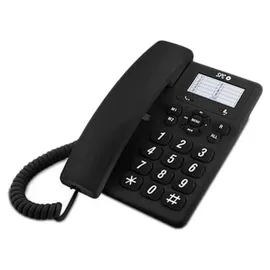 SPC Original, schwarzes Festnetztelefon