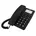 schwarzes Festnetztelefon