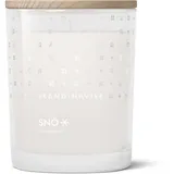Skandinavisk SNÖ Duftkerze 200 g weiß/silber