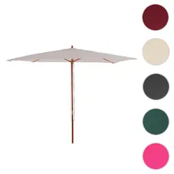MVG Sonnenschirm »MVG-HA001«, 300 x 300 cm, mit Handseilzug - weiss