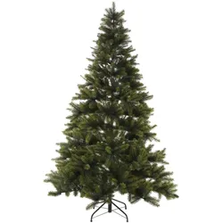 Künstlicher Weihnachtsbaum CREATIV DECO "Weihnachtsdeko aussen, künstlicher Christbaum, Tannenbaum", grün, H:210cm, Kunststoff, Weihnachtsbäume, von höchster Qualität