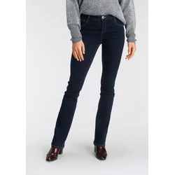 Bootcut-Jeans »Ultra-Stretch«, normale Passform, Baby-Bootcut, Used-Look-Waschung, Gr. 50 - N-Gr, rinsed, , 432722-50 N-Gr