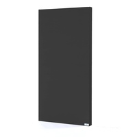 Bluetone Acoustics Wall Panel Pro - Professionel Schallabsorber - Akustikpaneele zur Verbesserung der Raumakustik - akustikplatten (100x50x5cm, Graphit)