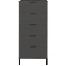 58 aufm Kessel Kommode Erna 51 x 123 x 45 cm Anthrazit