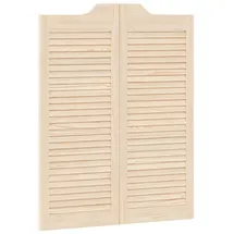 vidaXL Schwingtüren Natur rechts 100 x 40 cm beige