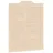 vidaXL Schwingtüren Natur rechts 100 x 40 cm beige