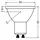 LEDVANCE LED-Reflektorlampe 6W GU10 4000K 1 St.