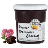 Les Confitures du Climont Himbeere-Schokolade Brotaufstrich handwerklich 350g