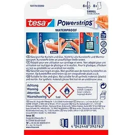 Tesa Klebestreifen Powerstrips Small 8 Stück