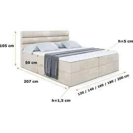 altdecor Celestia 140 x 200 cm H3 Beige