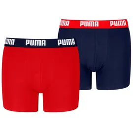 Puma Boxershorts BOYS EVERYDAY BASIC BOXER in Red / Blue | Gr.: 140