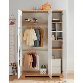 Paidi YOLANDA Kleiderschrank 123,5 x 55,6 x 194,5 weiß