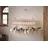 Dekoleidenschaft Holz-Adventskalender Sachet zum Befüllen