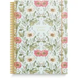 Burde Publishing AB Organizer & Notes A5 26/27 Blumen