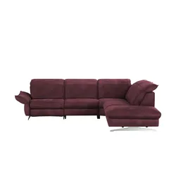 Hukla Ecksofa  Michelle ¦ rot ¦ Maße (cm): B: 292 H: 81 T: 258.0
